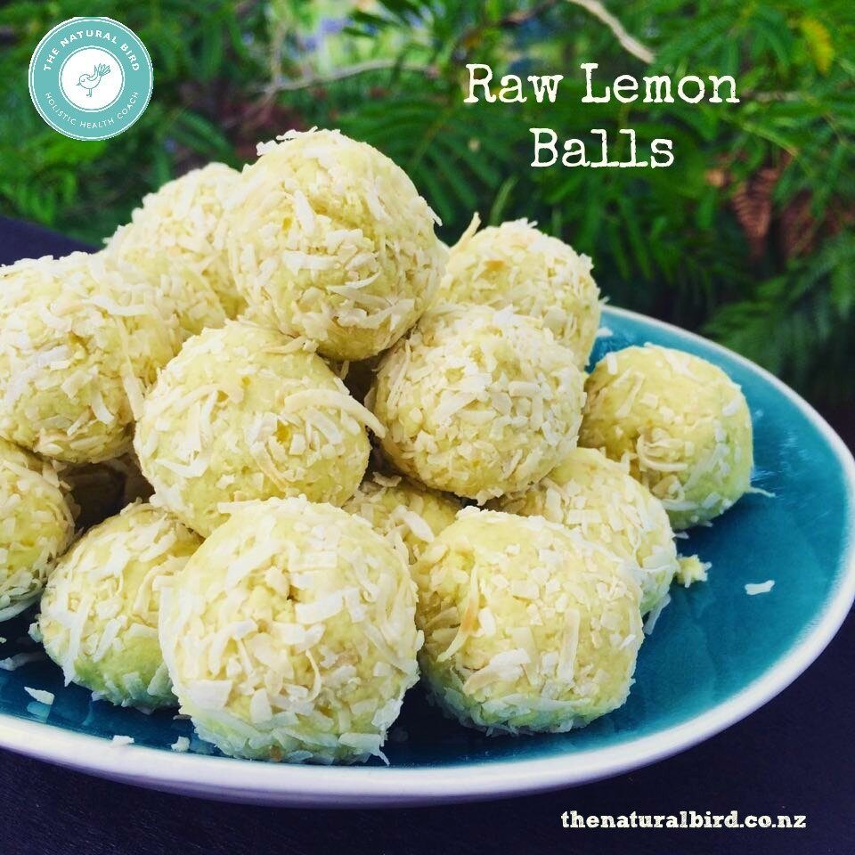Lemon zingy balls